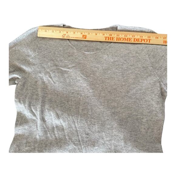 Oliver Charles Merino Wool Yak Light Grey All-Season Swing Dress M - Picture 9 of 11